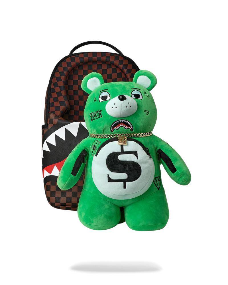 SPRAYGROUND BEAR POUCH 2N1 DLXSV BACKPACK