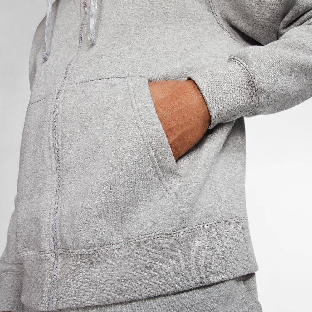 NIKE SPORTSWEAR CLUB FLEECE FULL ZIP HOODIE MENS