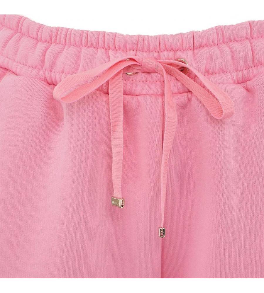 LIU JO JOGGERS WITH GOLD EMBROIDERY