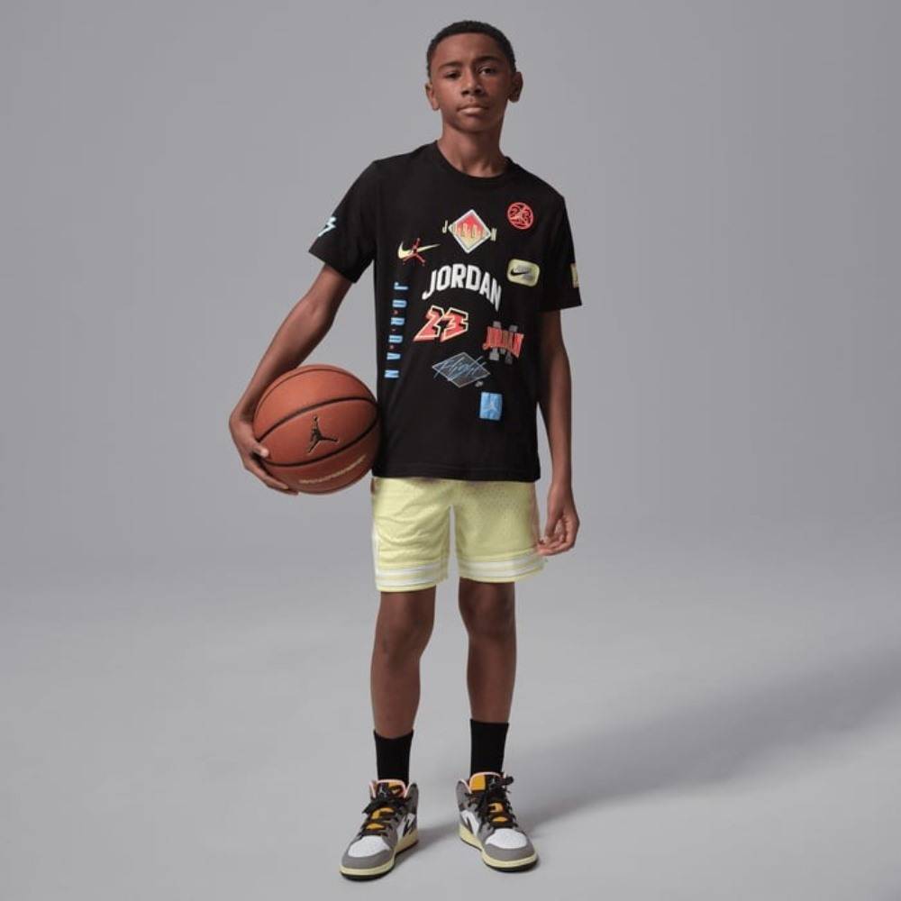 NIKE JORDAN BOYS DYNASTY PATCH TEE