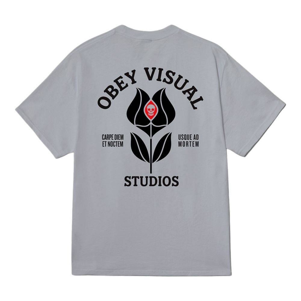 OBEY VISUAL STUDIOS FLOWER TEE