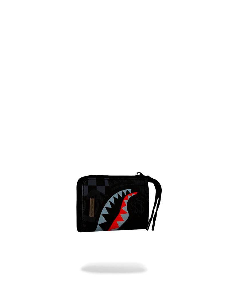 SPRAYGROUND 4AM RED SHARK WALLET
