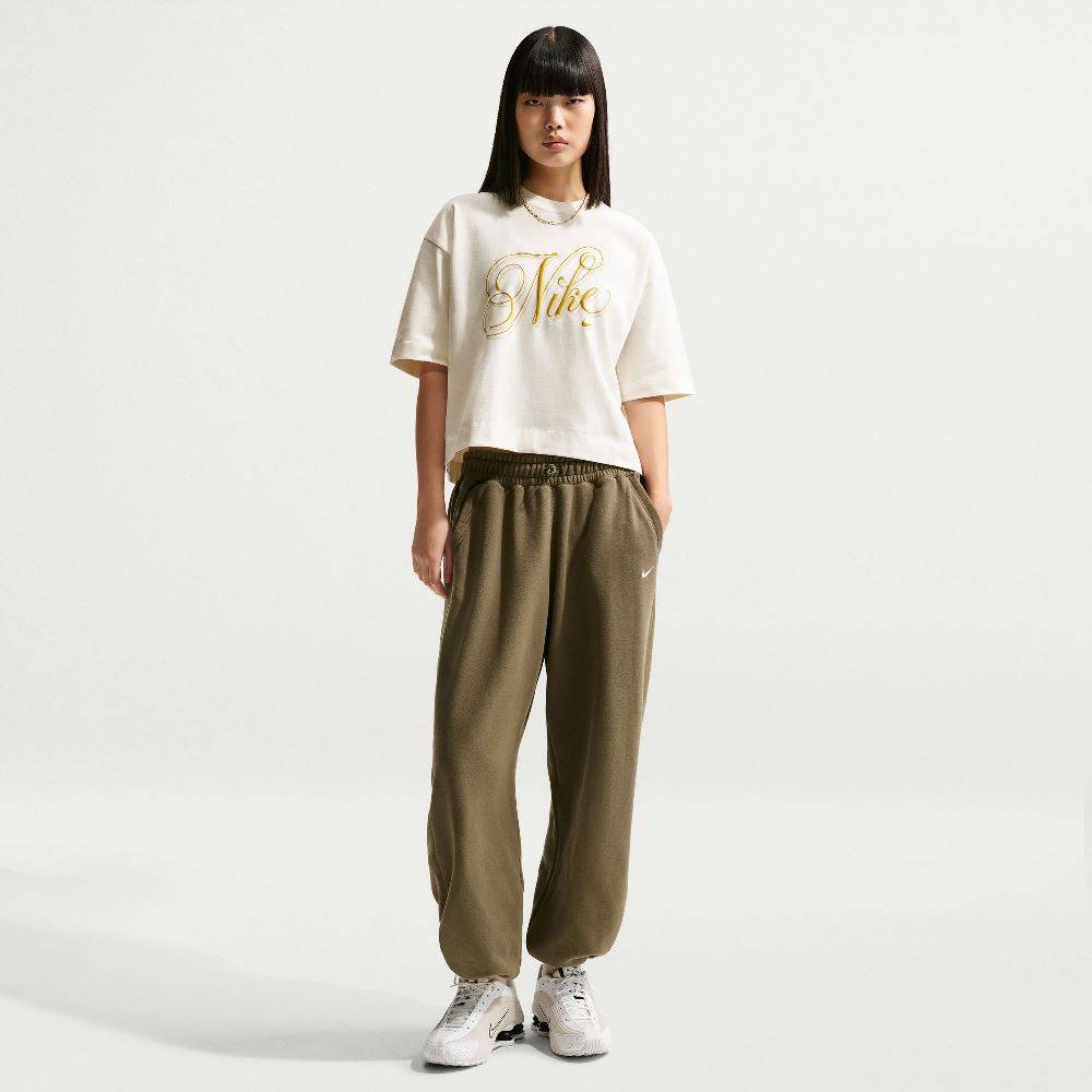 NIKE WOMENS NSW OVERSIZED SCRIPT SS TEE