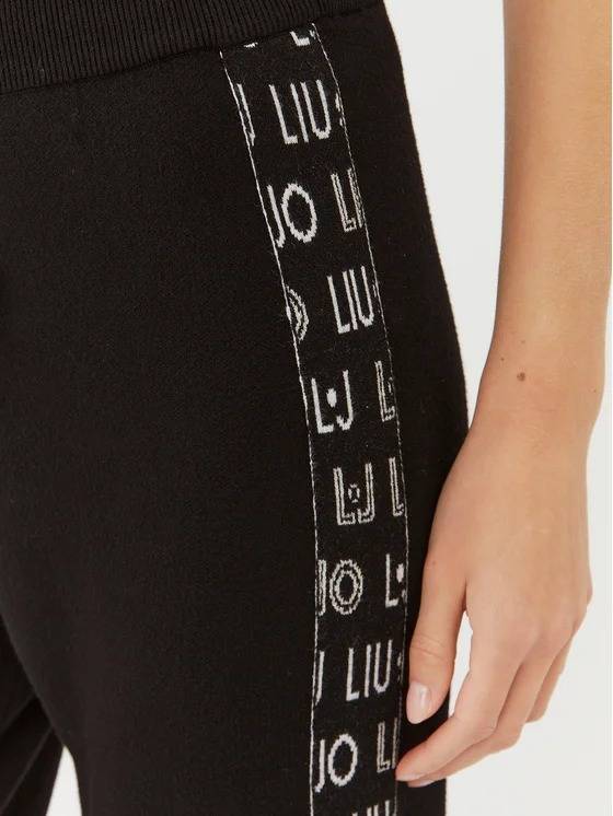 LIU JO WIDE LEG KNITTED PANTS