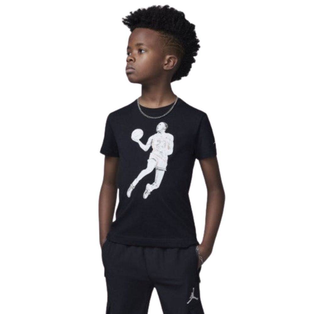 NIKE AIR JORDAN BIG KIDS DOTS SS TEE