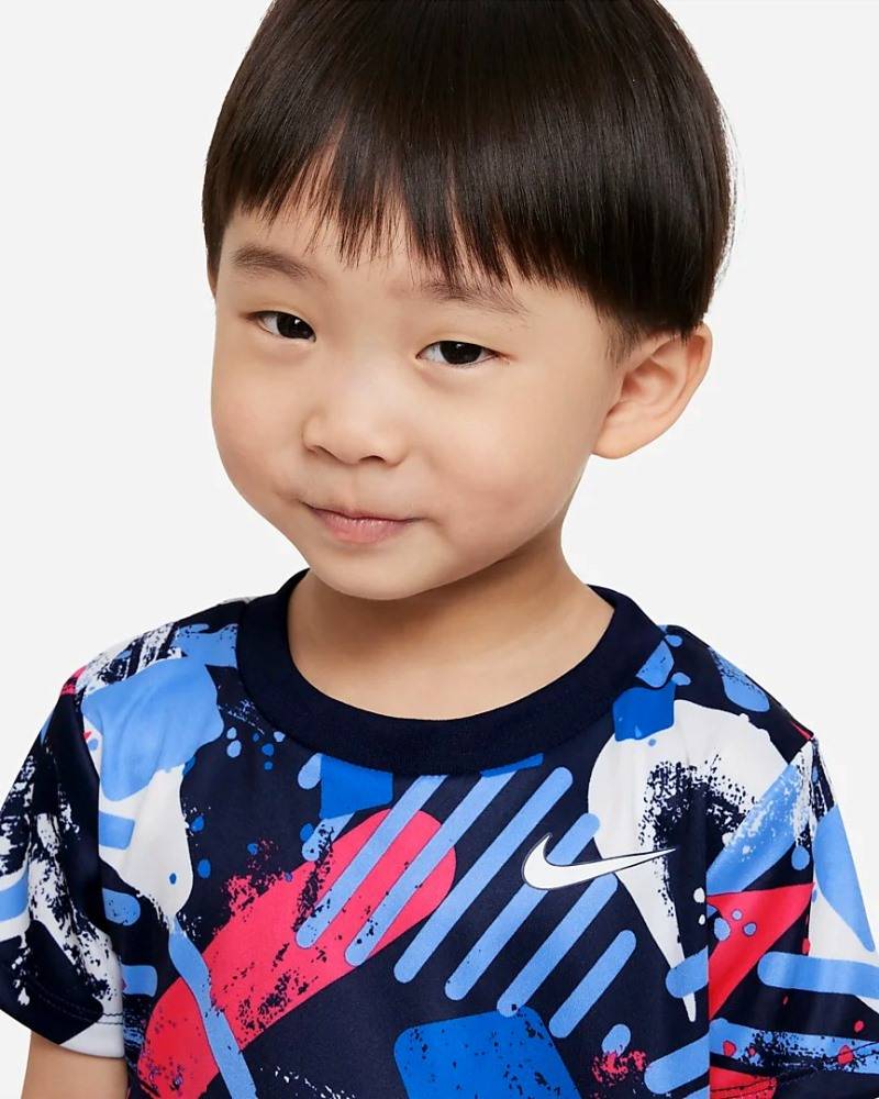 NIKE INFANT DRI-FIT THRILL TEE-SHORT SET