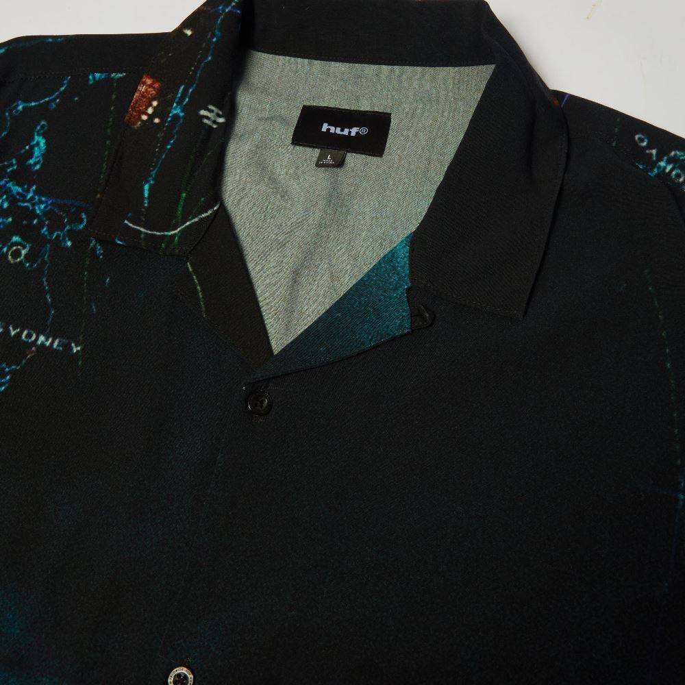 HUF GROUND CONTROL SS RESORT SHIRT