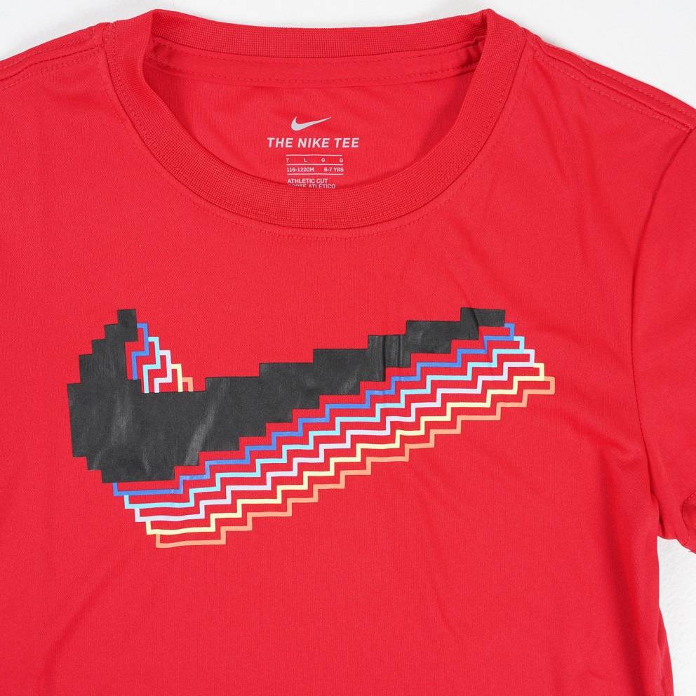 NIKE LITTLE BOYS SWOOSH PIXEL SS TEE