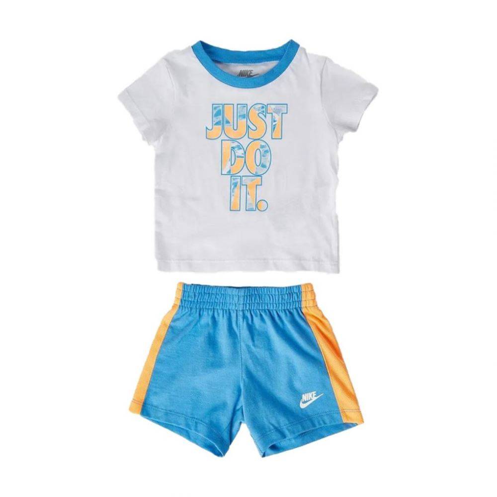 NIKE LITTLE KIDS TIDE POLL TEE&SHORT SET