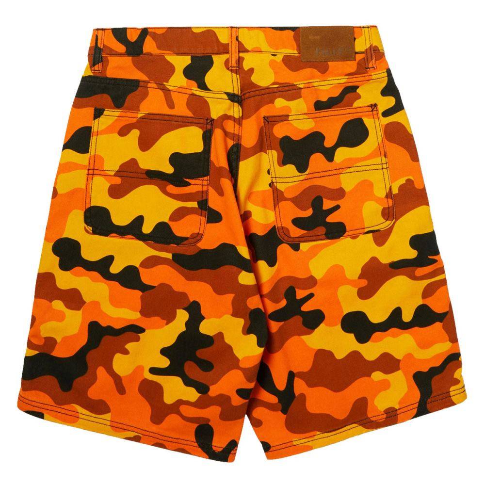 HUF KINDA LOOSE DOUBLE KNEE CAMO SHORT