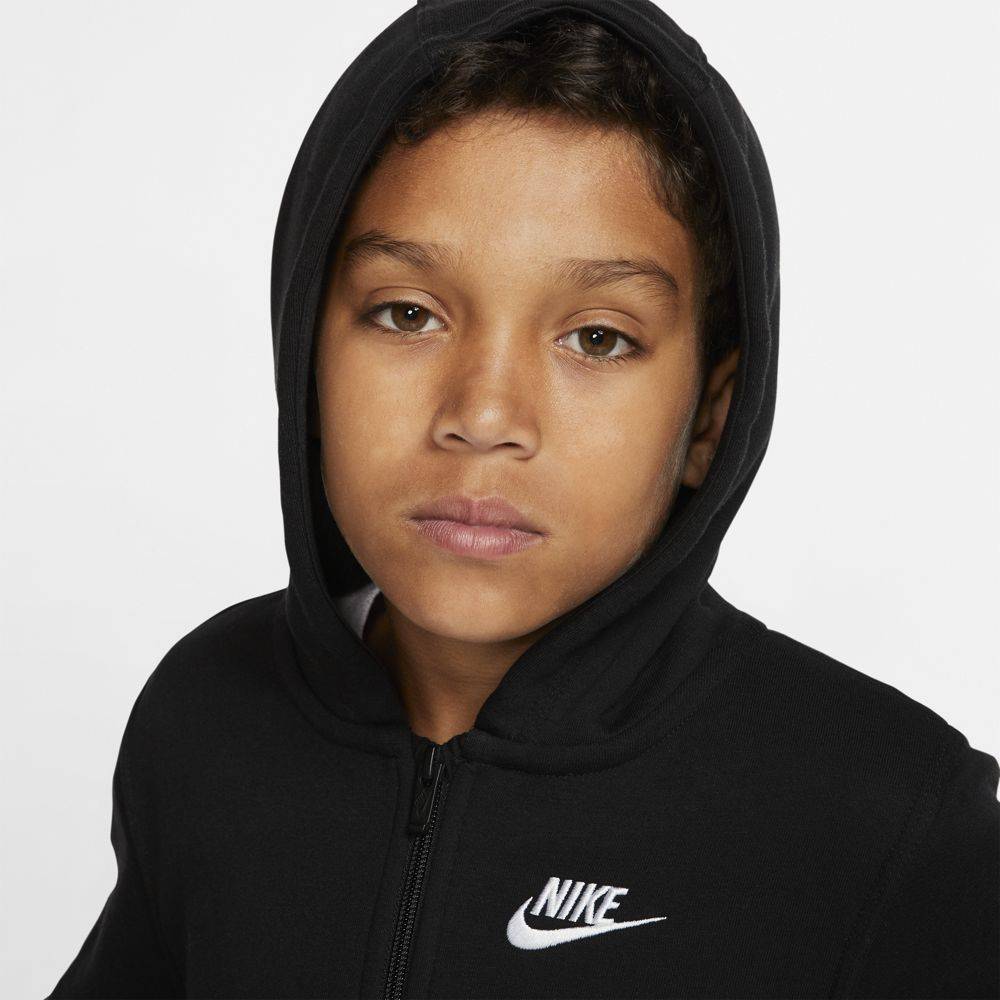 NIKE BOYS SPORTSWEAR CLUB FULL-ZIP HOODIE