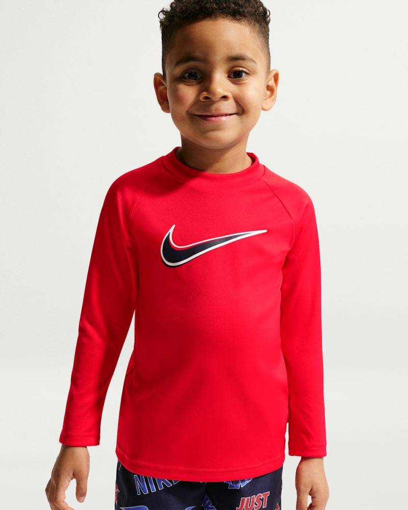 NIKE SWIM SET LITTLE BOYS LONG SLEEVE TOP & SHORT 2 PIECE SET