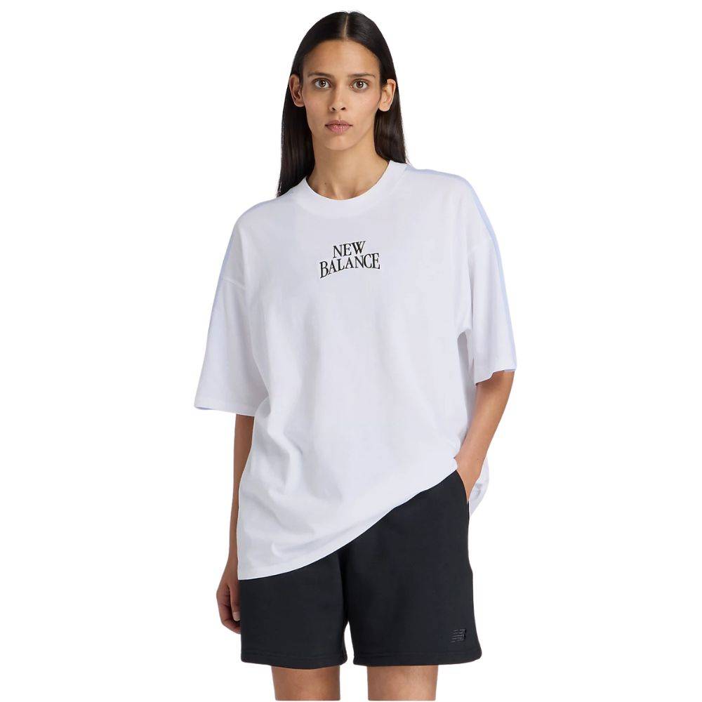 NEW BALANCE TRACKSIDE OVERSIZED T-SHIRT WOMENS