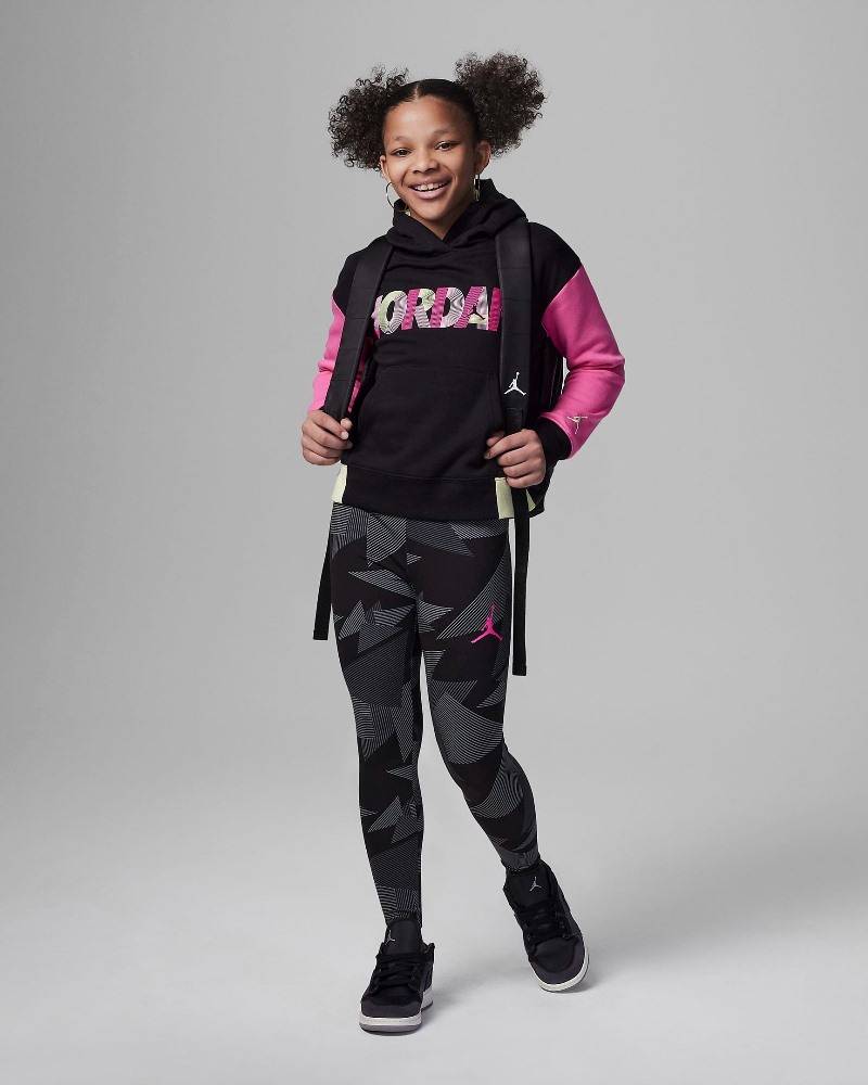 NIKE JORDAN JDG GIRLS FUNDAMENTIAL PULLOVER HOOD