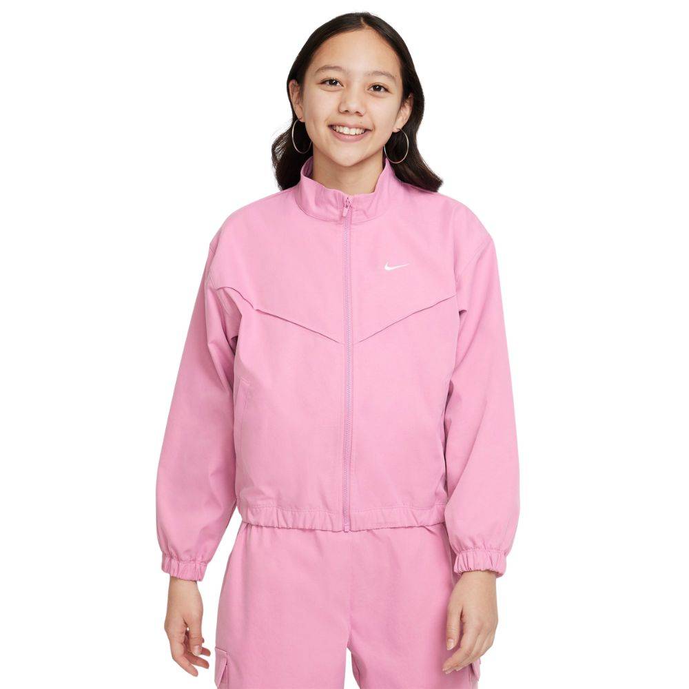 NIKE GIRLS LIGHTWEIGHT OVERSIZED JACKET
