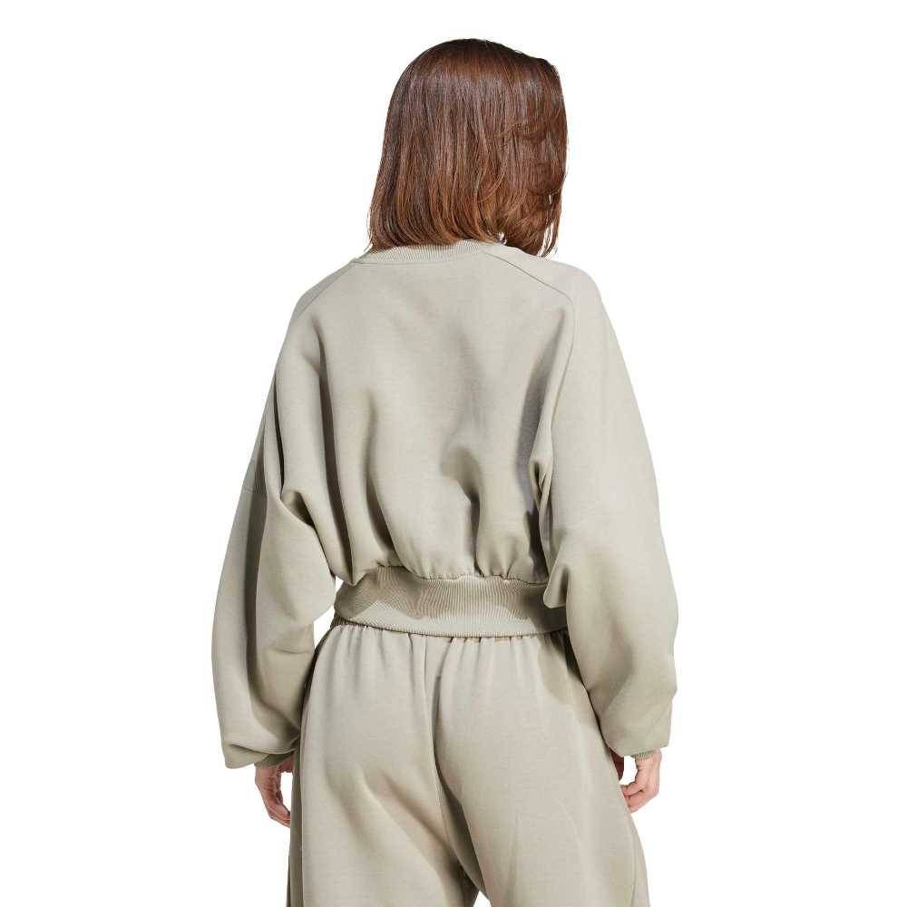 ADIDAS SOFT LUX CREW SWEATSHIRT