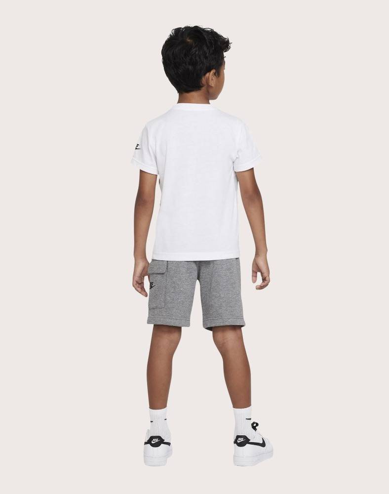 NIKE LITTLE BOYS NSW HBR CARGO SHORT SET