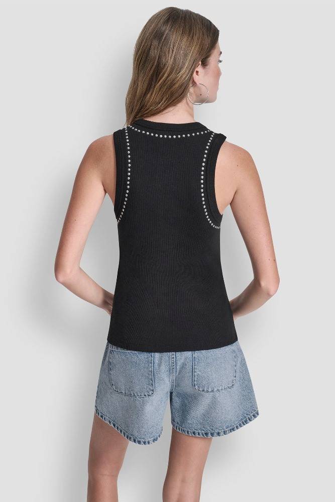 DKNY DOME STUDS TANK