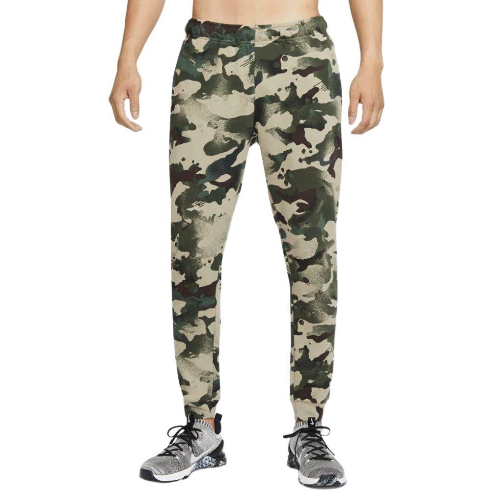 NIKE DRI-FIT CAMO TRAINING TROUSERS