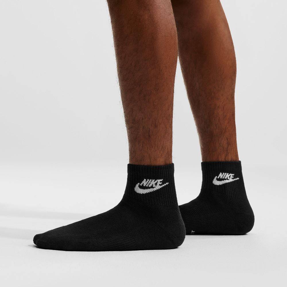 NIKE EVERYDAY ELEVATED ANKLE FUTURASOCKS (3-PAIRS)