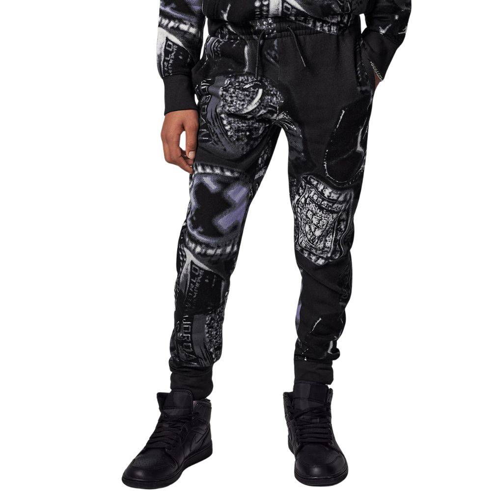 NIKE JORDAN BOYS MJ MVP FLC AOP PANT
