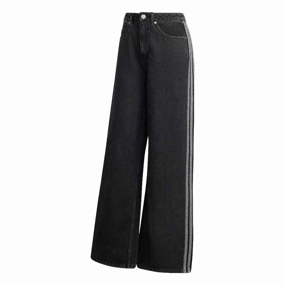 ADIDAS ORIGINALS HIGH RISE WIDE LEG DENIM PANT