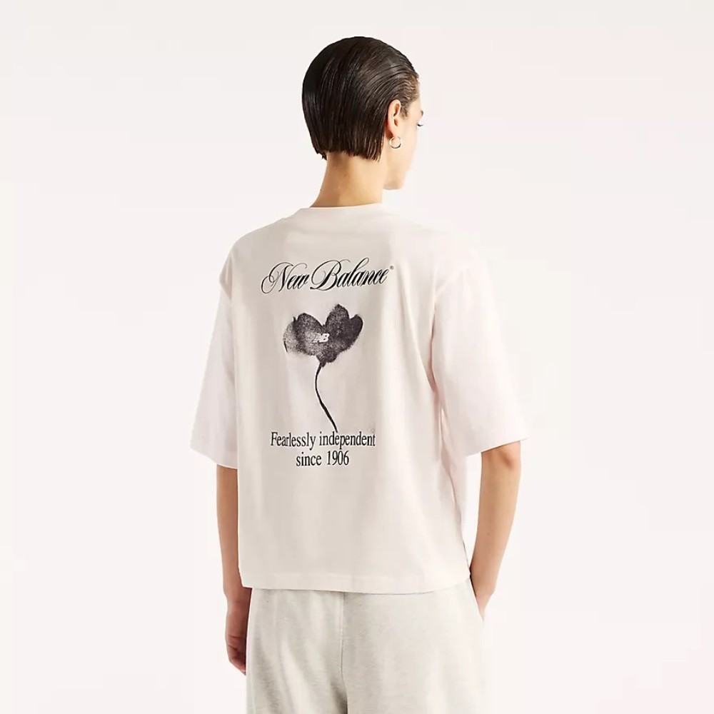 NEW BALANCE PRESSED FLOWERS RELAXED T-SHIRT