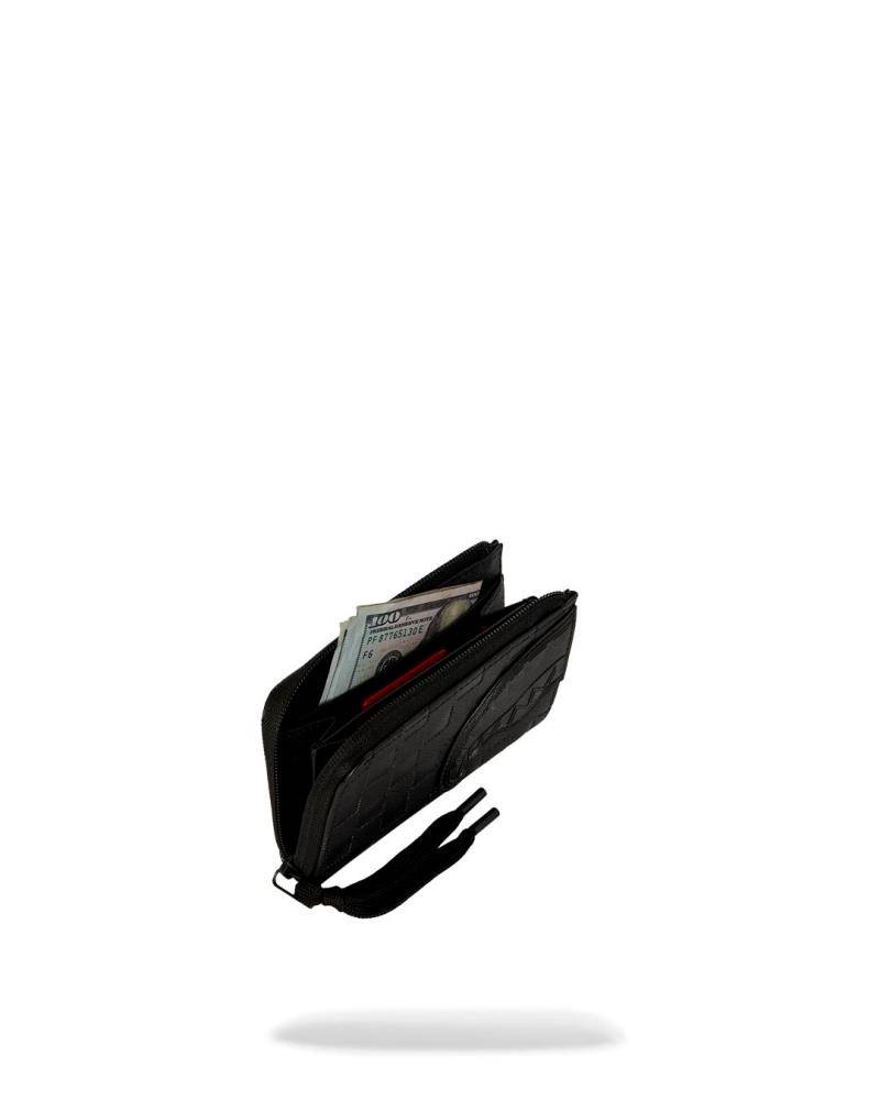 SPRAYGROUND RAISED CHECK WALLET