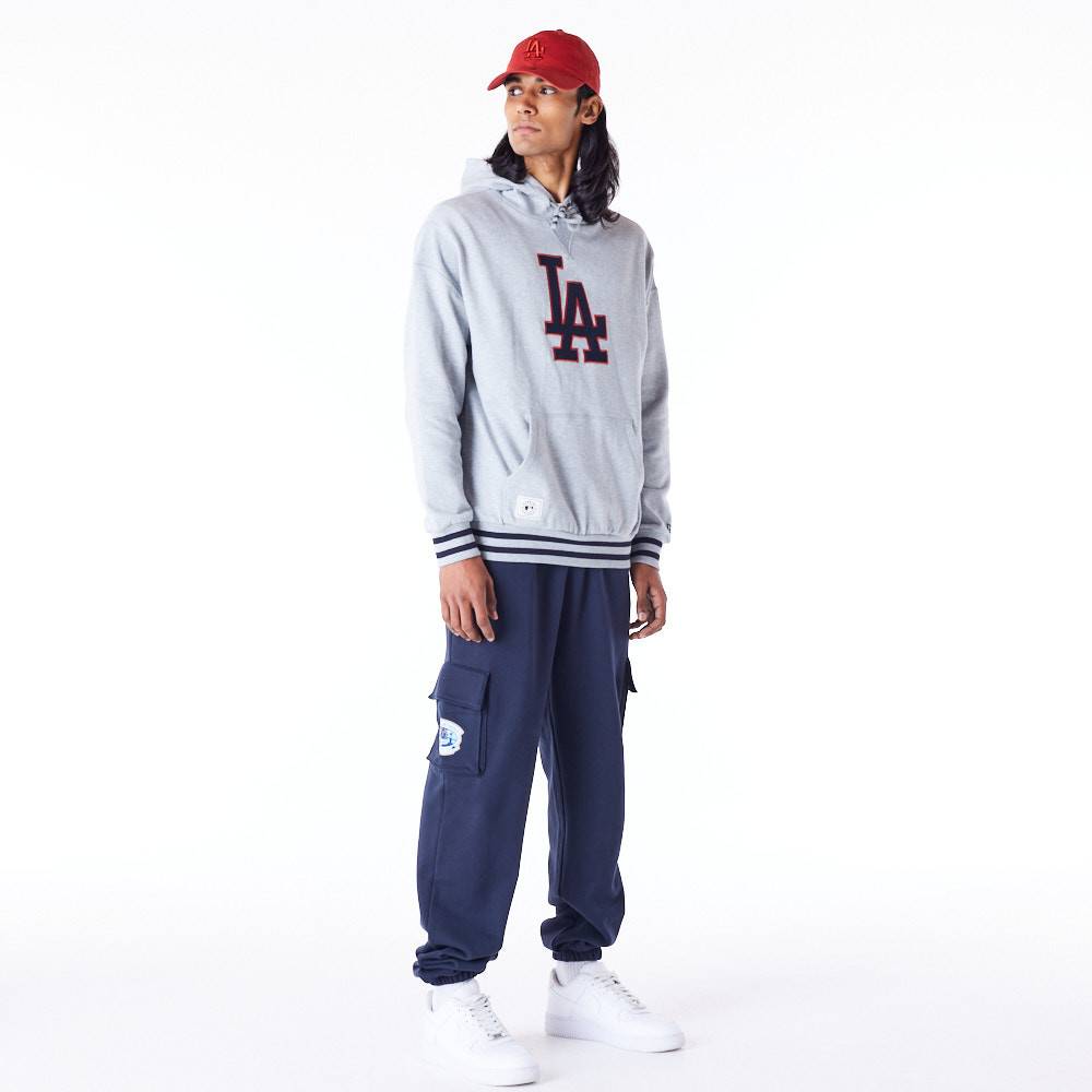NEW ERA MLB RIB INFILL OVERSIZE HOODIE LOS ANGELES DODGERS