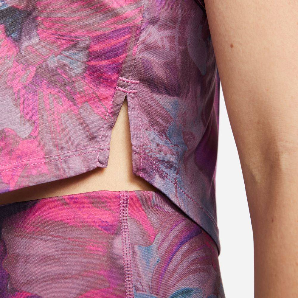 NIKE DRI-FIT PRINTED CROPPED TANK TOP
