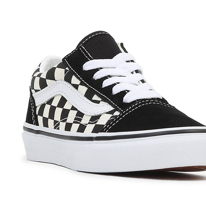 VANS KIDS PRIMARY CHECK OLD SKOOL SHOES