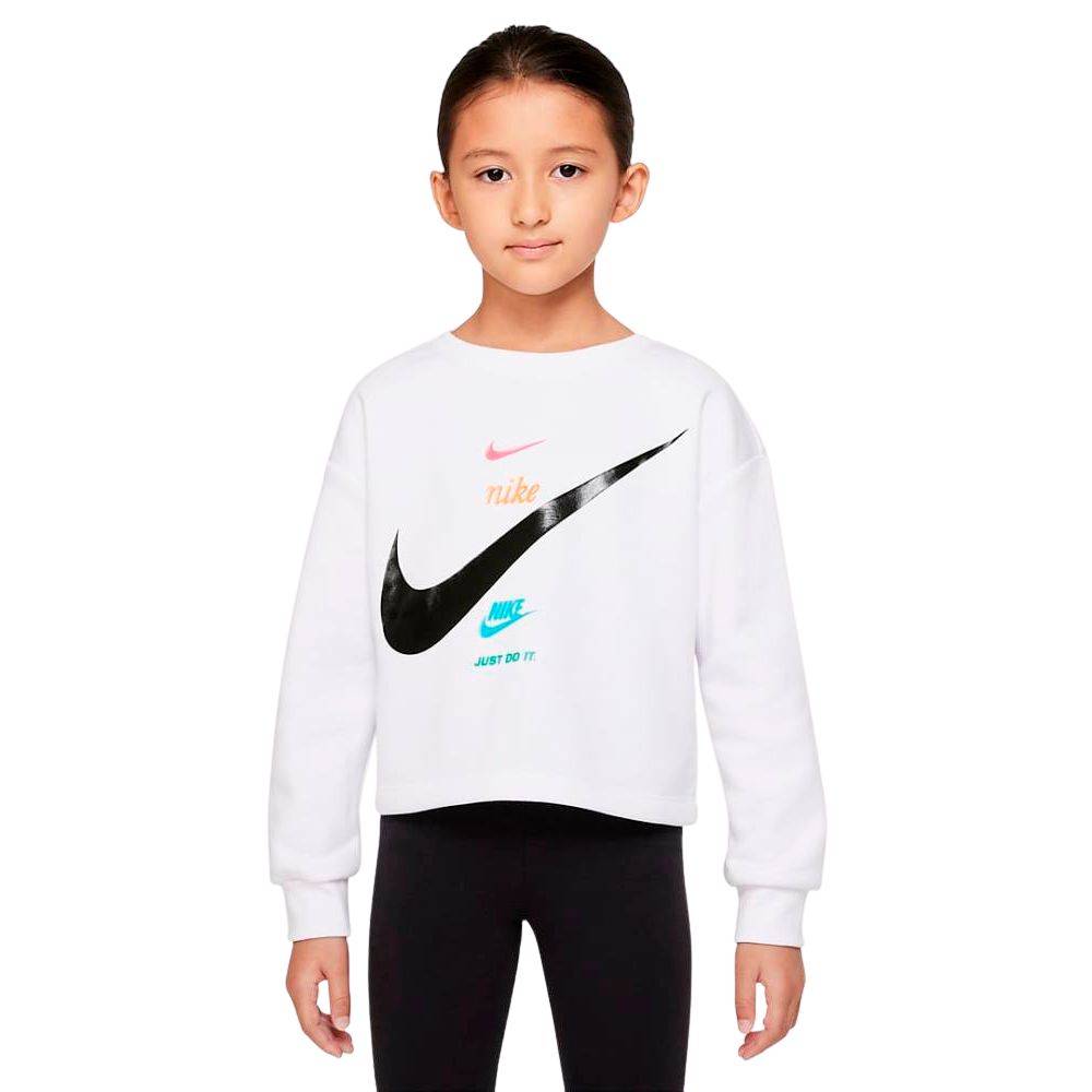 NIKE LITTLE GIRLS FLEECE BOXY CREW