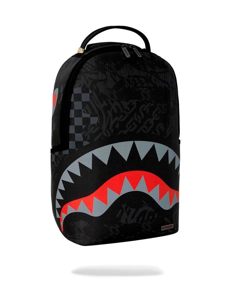 SPRAYGROUND 4AM RED SHARK DLXSV BACKPACK