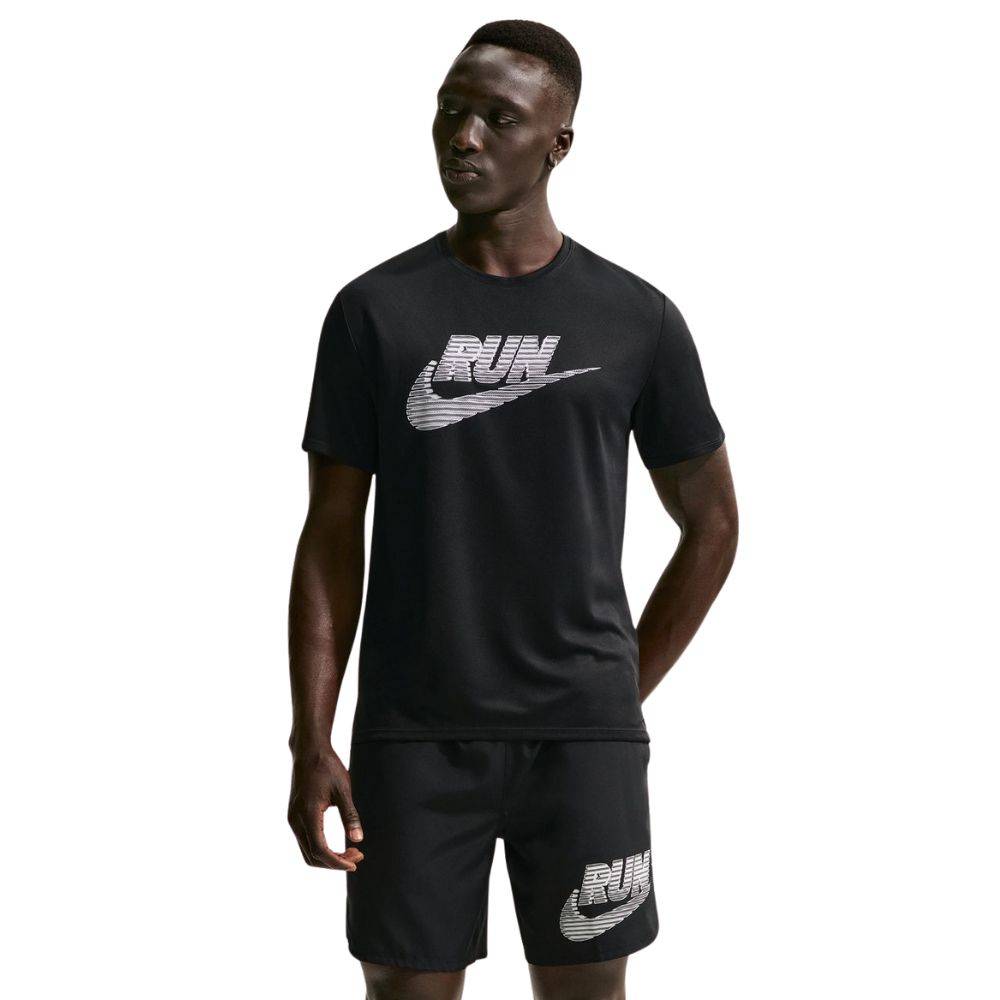 NIKE DRI-FIT UV-PROTECTION SS RUN TOP