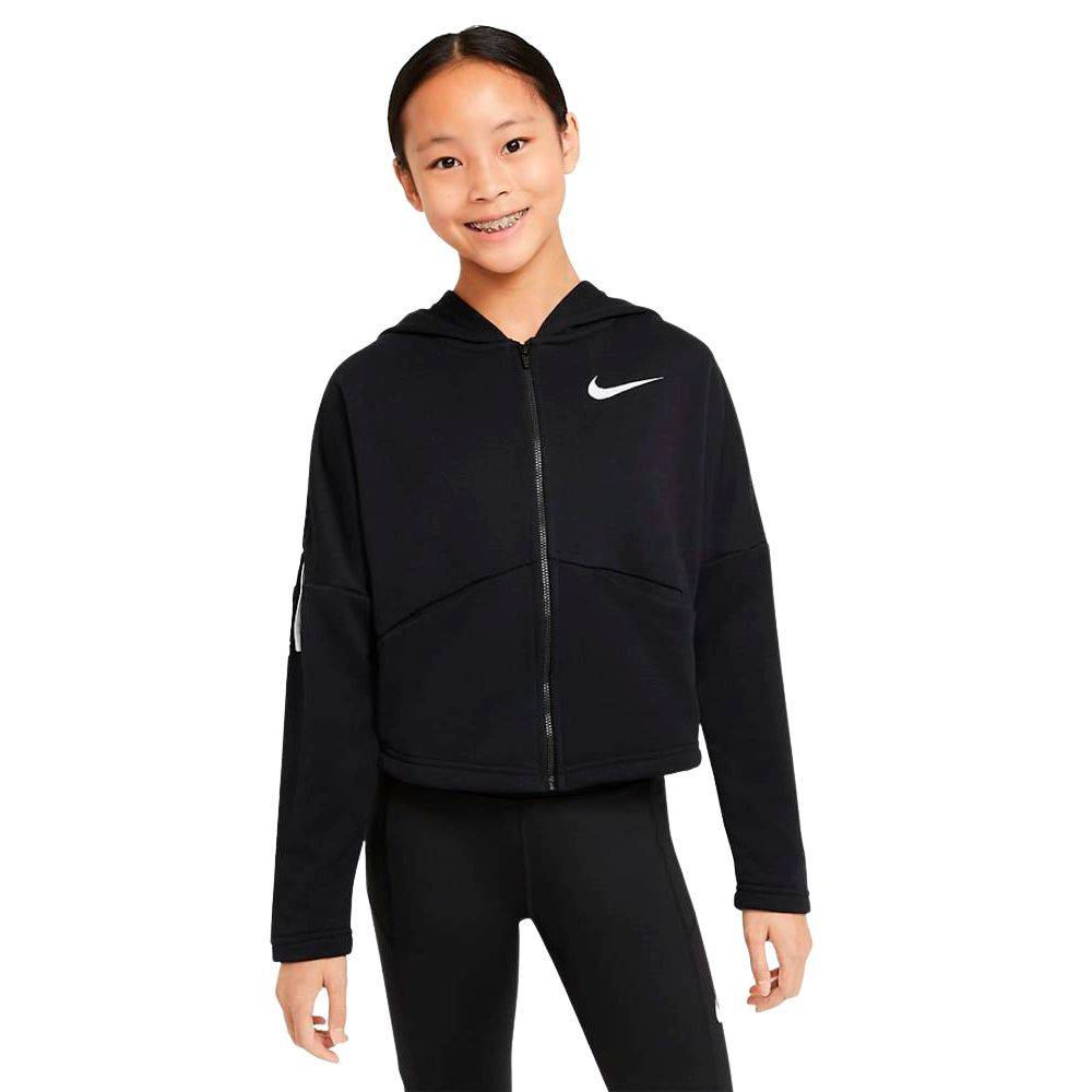 NIKE GIRLS STUDIO FULL-ZIP HOODIE