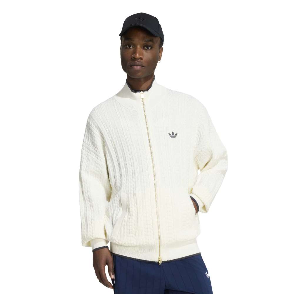ADIDAS ORIGINALS M FIREBIRD CABLE KNIT TRACK TOP