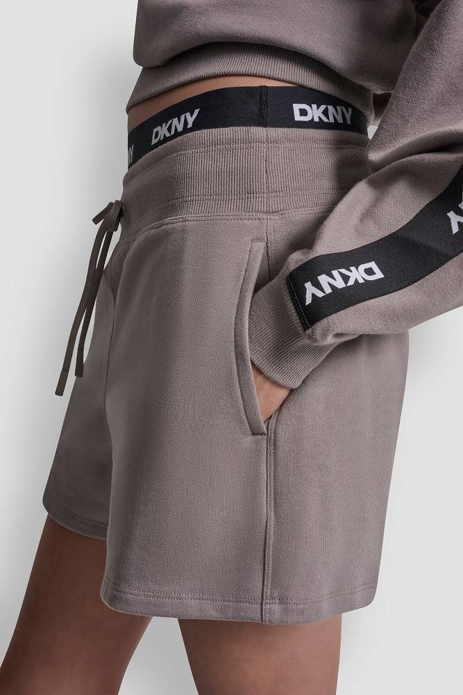 DKNY CLASSIC LOGO ELASTIC HIGH-RISESHORT