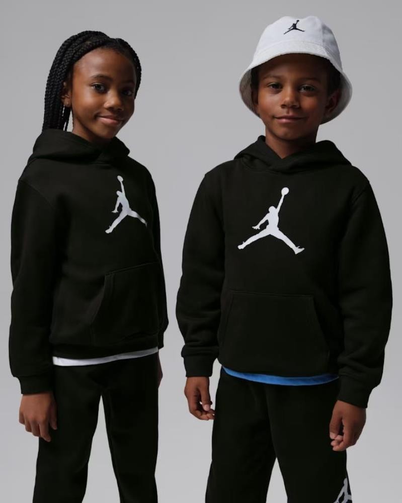 NIKE JORDAN LITTLE KIDS MJ JUMBO JUMPMAN FLEECE PO SE