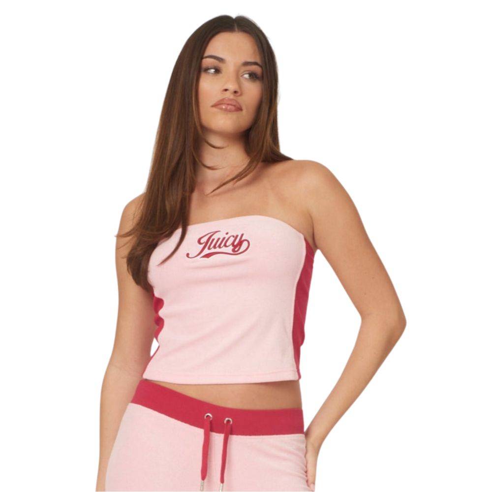JUICY COUTURE BABEY RETRO BANDEAU LONG TOP