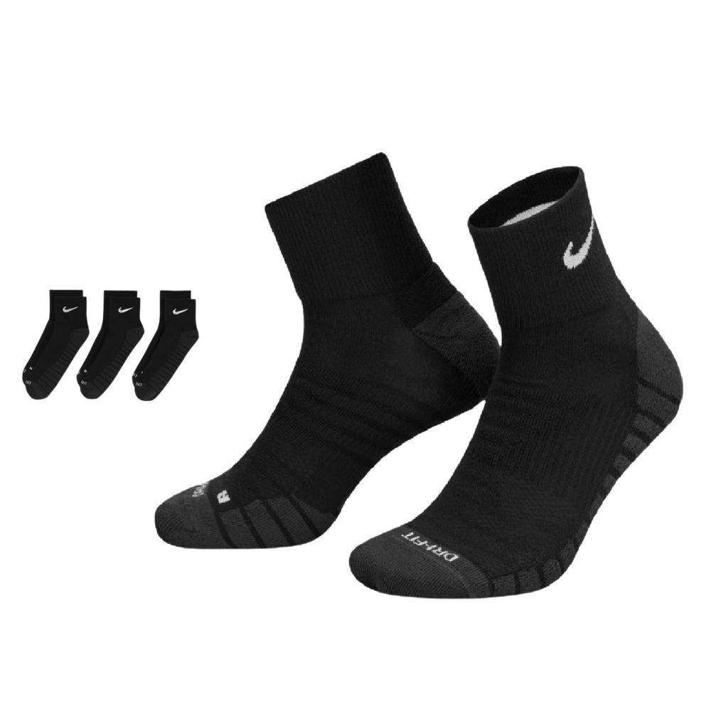 NIKE DRY CUSHION QUARTER 3PP SOCKS
