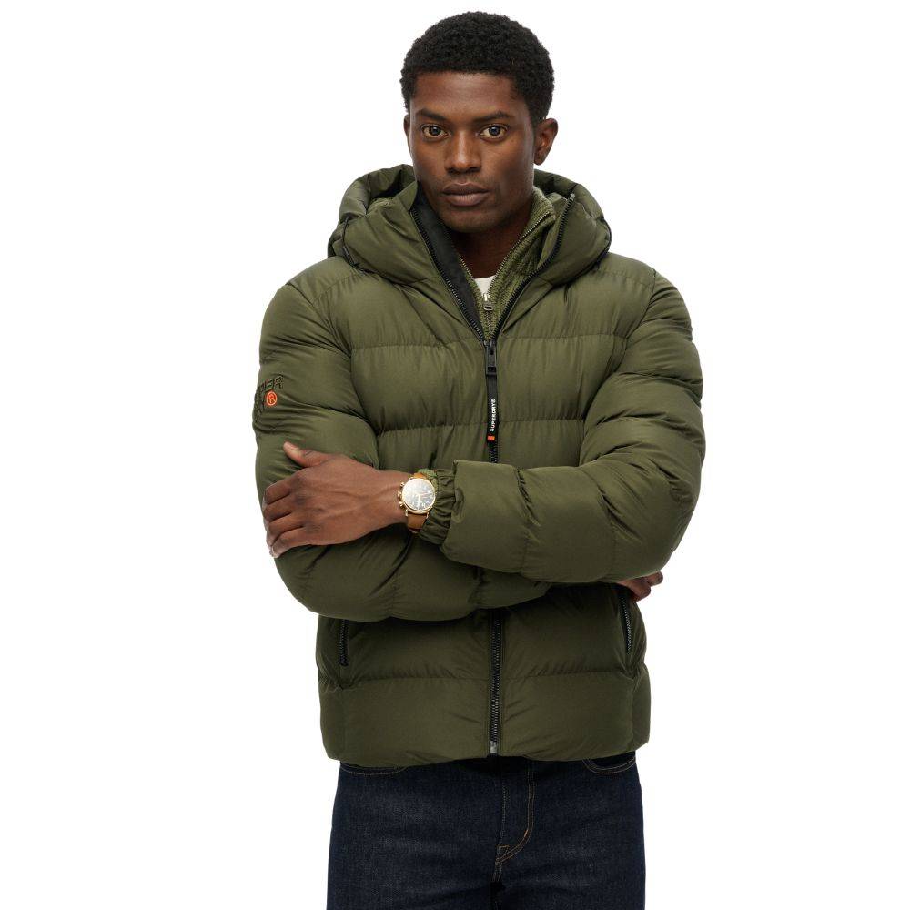 SUPERDRY HOODED SPORTS PUFFER JACKET