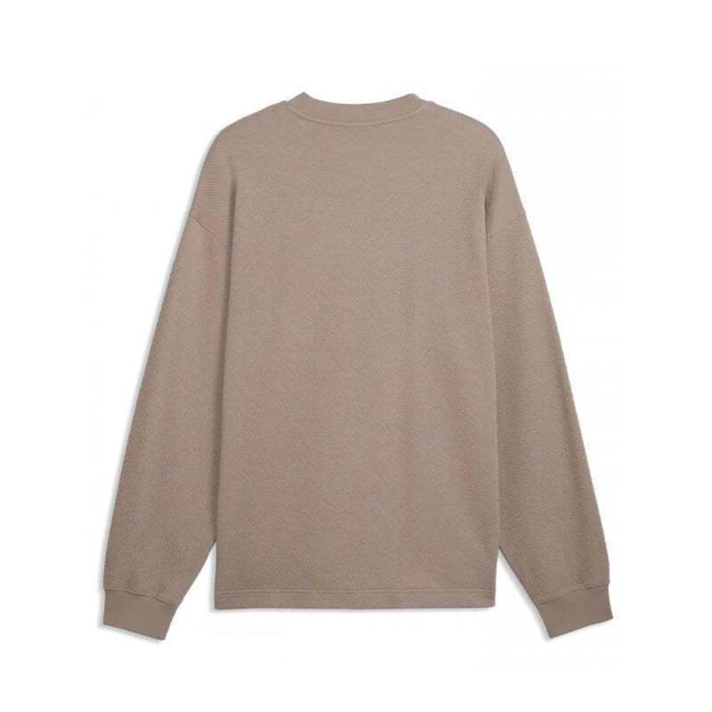 PUMA ESS ELEVATED RELAXED MATERIAL CREW