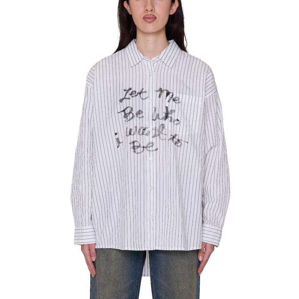 OBEY CARLOTTA STRIPE SHIRT LS