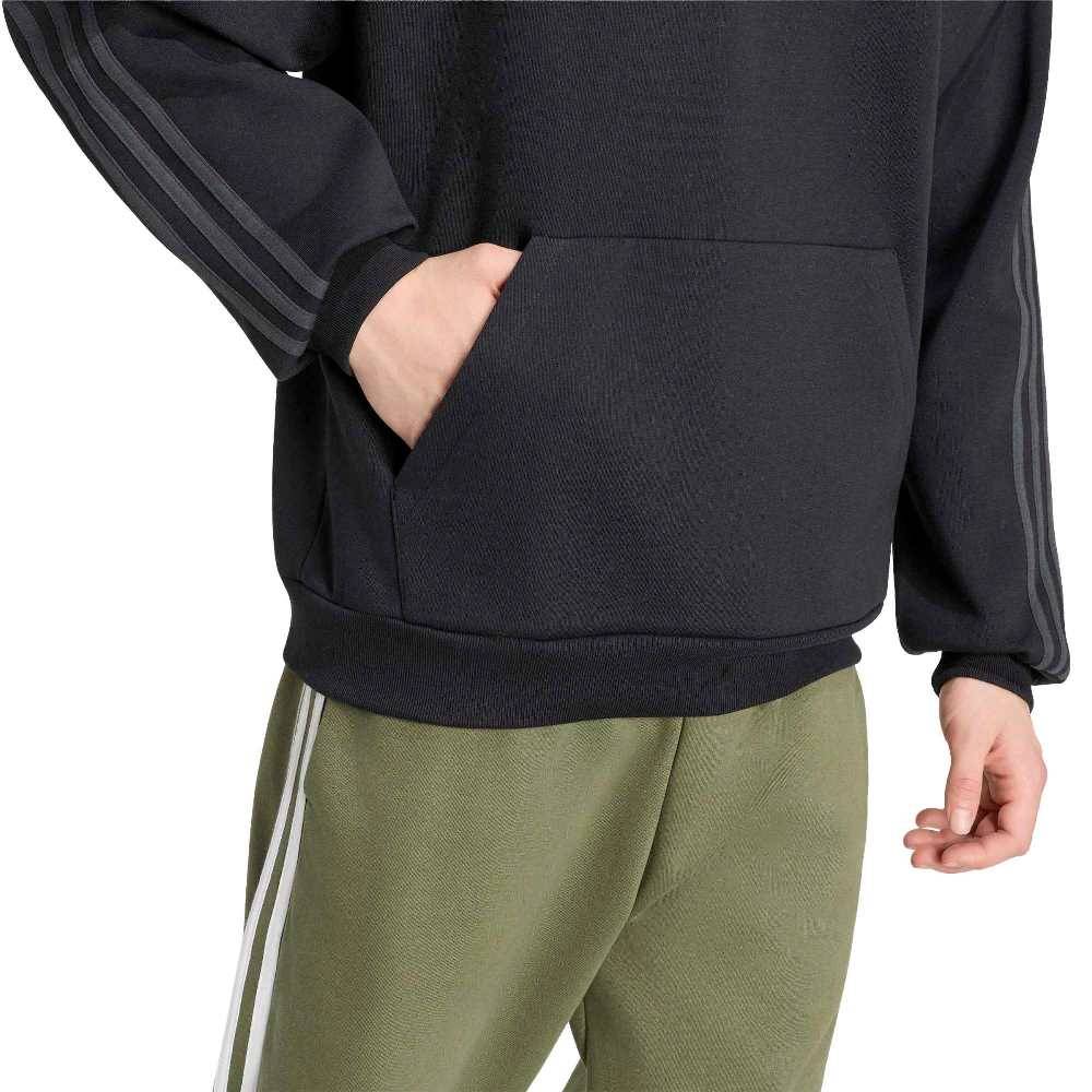 ADIDAS M ESSENTIALS 3-STRIPES FLEECE HOODIE