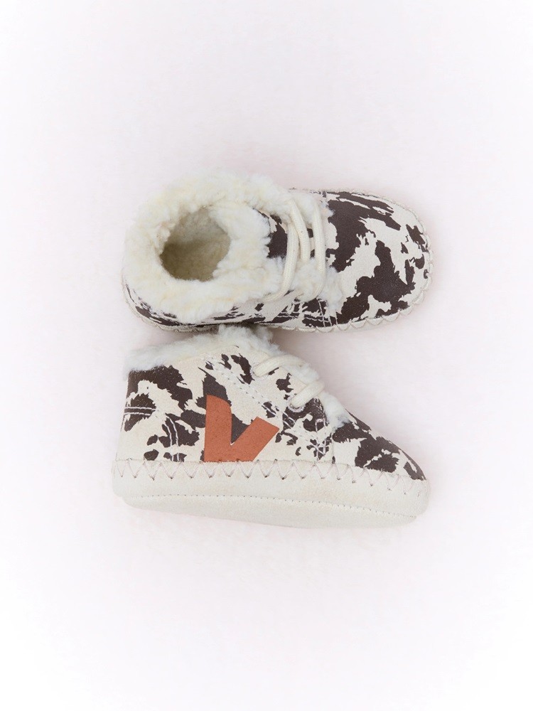 VEJA BABY FURED SUEDE CRIB