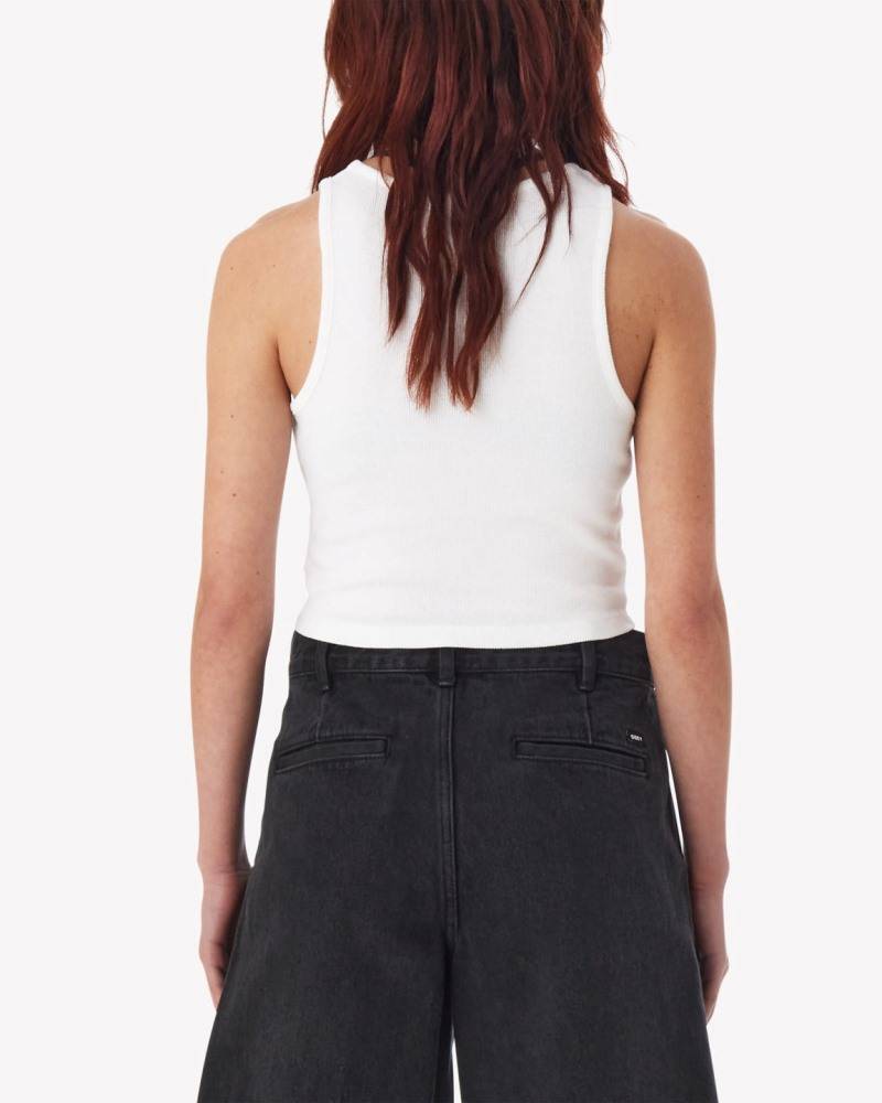 OBEY BUBBLE TYPE RIB MEGAN TANK