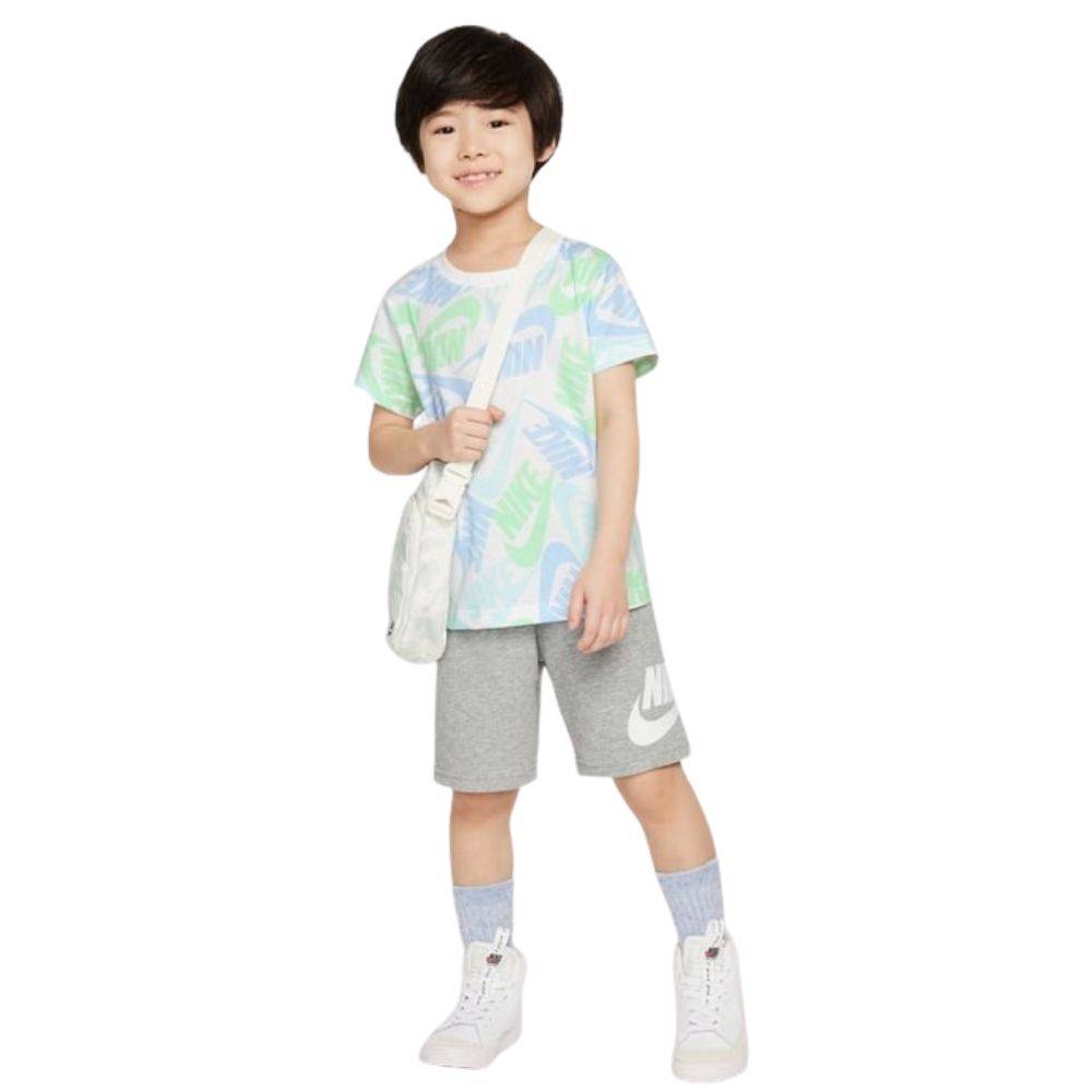 NIKE LITTLE KIDS NKB NSW TOSS AOP 2PC SHORT SET