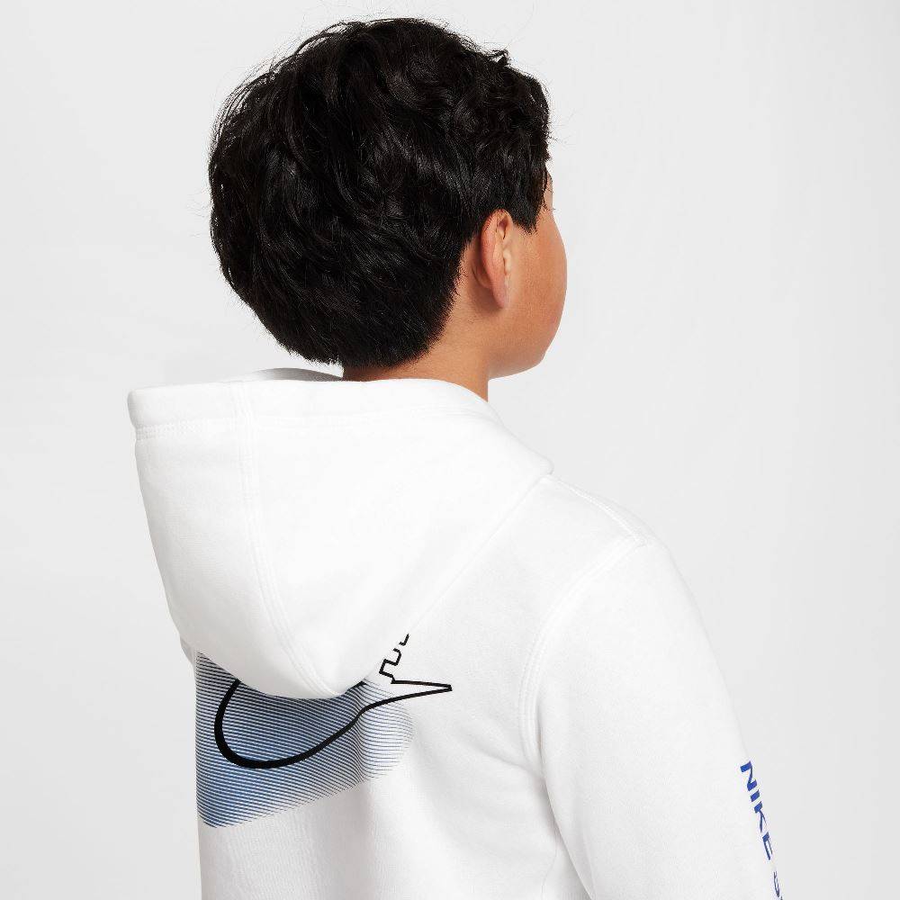 NIKE KIDS STANDARD ISSUE FLEECE PULLOVER HOODIE