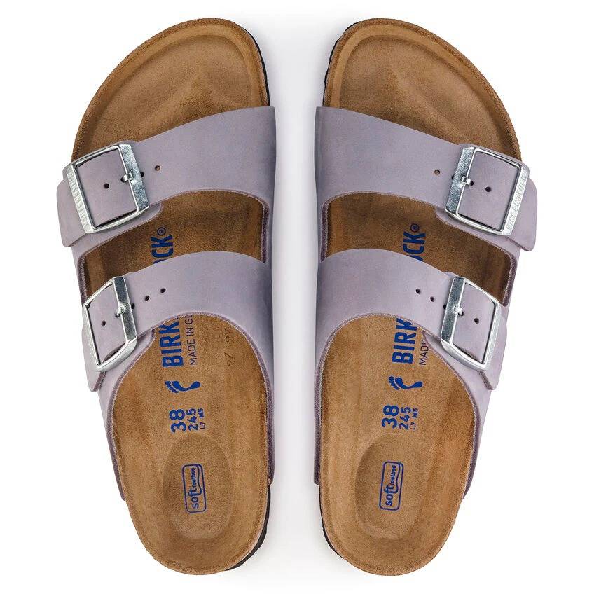 BIRKENSTOCK CLASSIC ARIZONA SFB SOFT NUBUCK REGULAR