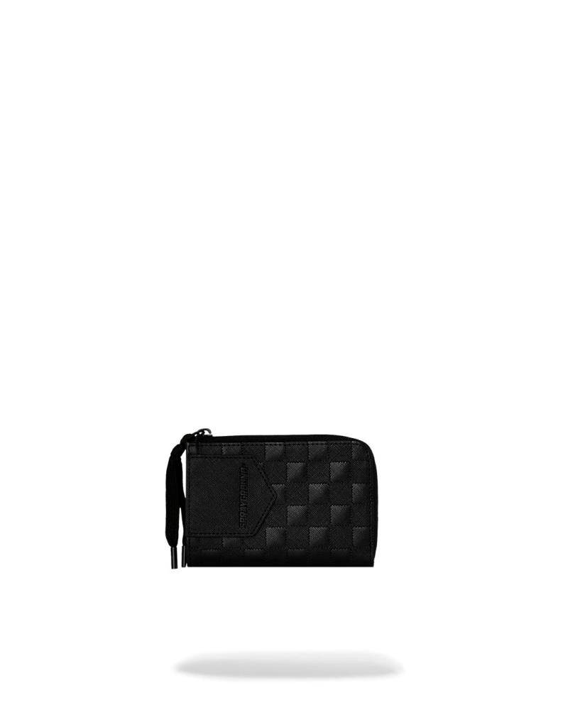 SPRAYGROUND RAISED CHECK WALLET